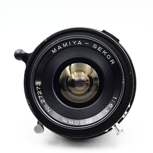 thumbnail-1 for Mamiya 50mm f6.3 Sekor Lens Universal Press w/ Viewfinder