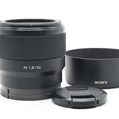 thumbnail-1 for Sony FE 50mm f1.8 Lens E-Mount SEL50F18F/2