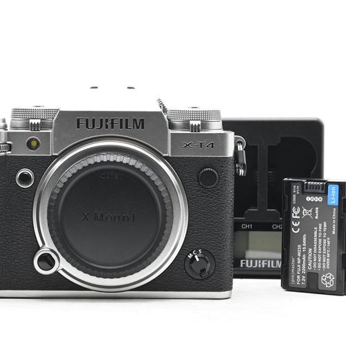 thumbnail-0 for Fujifilm X-T4 Mirrorless 26.1MP Digital Camera Body Silver