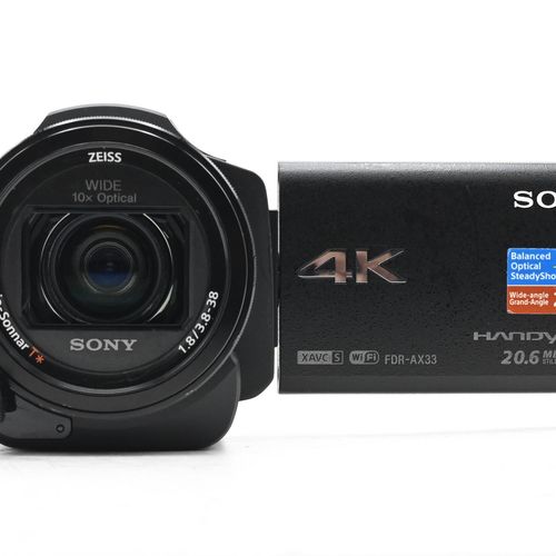 thumbnail-3 for Sony FDR-AX33 4K Ultra HD Handycam Camcorder Video Camera