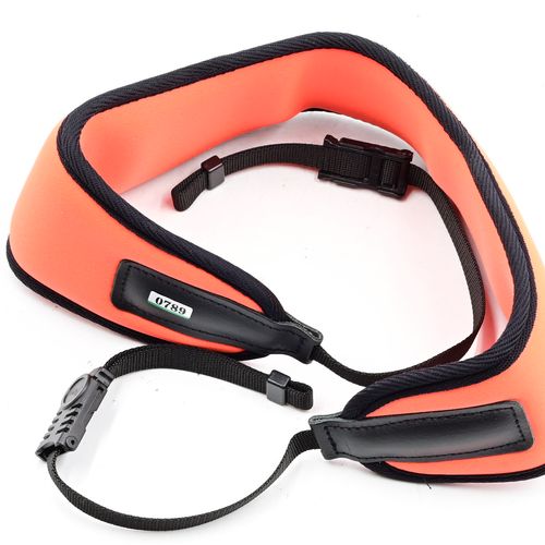 thumbnail-4 for Leica 42163 Orange Floating Strap for Leica Binoculars