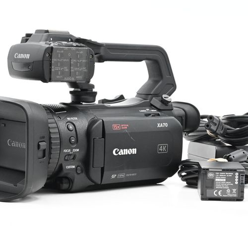 thumbnail-0 for Canon XA70 UHD 4K30 Camcorder with Dual-Pixel Autofocus