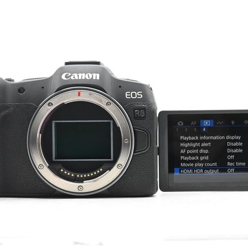 thumbnail-2 for Canon EOS R8 24.2MP Mirrorless Digital Camera Body