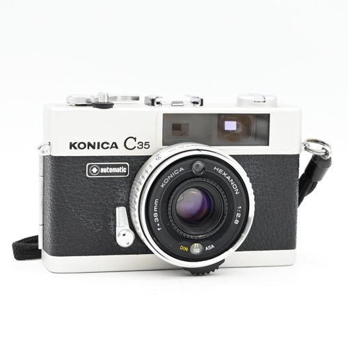thumbnail-0 for Konica C35 35mm Film Rangefinder Camera w/38mm f2.8 Lens