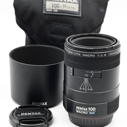 thumbnail-0 for Pentax DFA 100mm f2.8 SMC D-FA WR Macro Lens