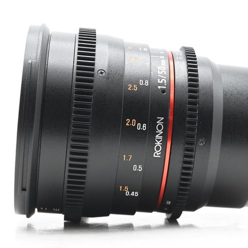 thumbnail-2 for Rokinon 50mm T1.5 AS UMC Cine DS Lens Sony E Mount