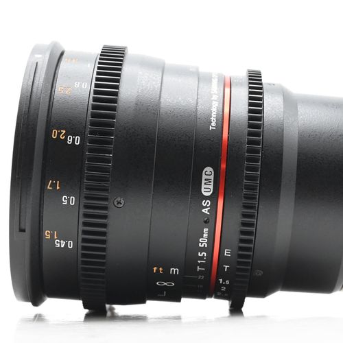 thumbnail-4 for Rokinon 50mm T1.5 AS UMC Cine DS Lens Sony E Mount