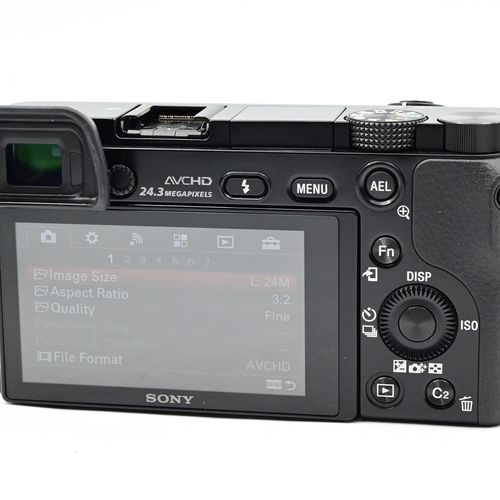 thumbnail-3 for Sony Alpha A6000 24.3MP Mirrorless Digital Camera Body