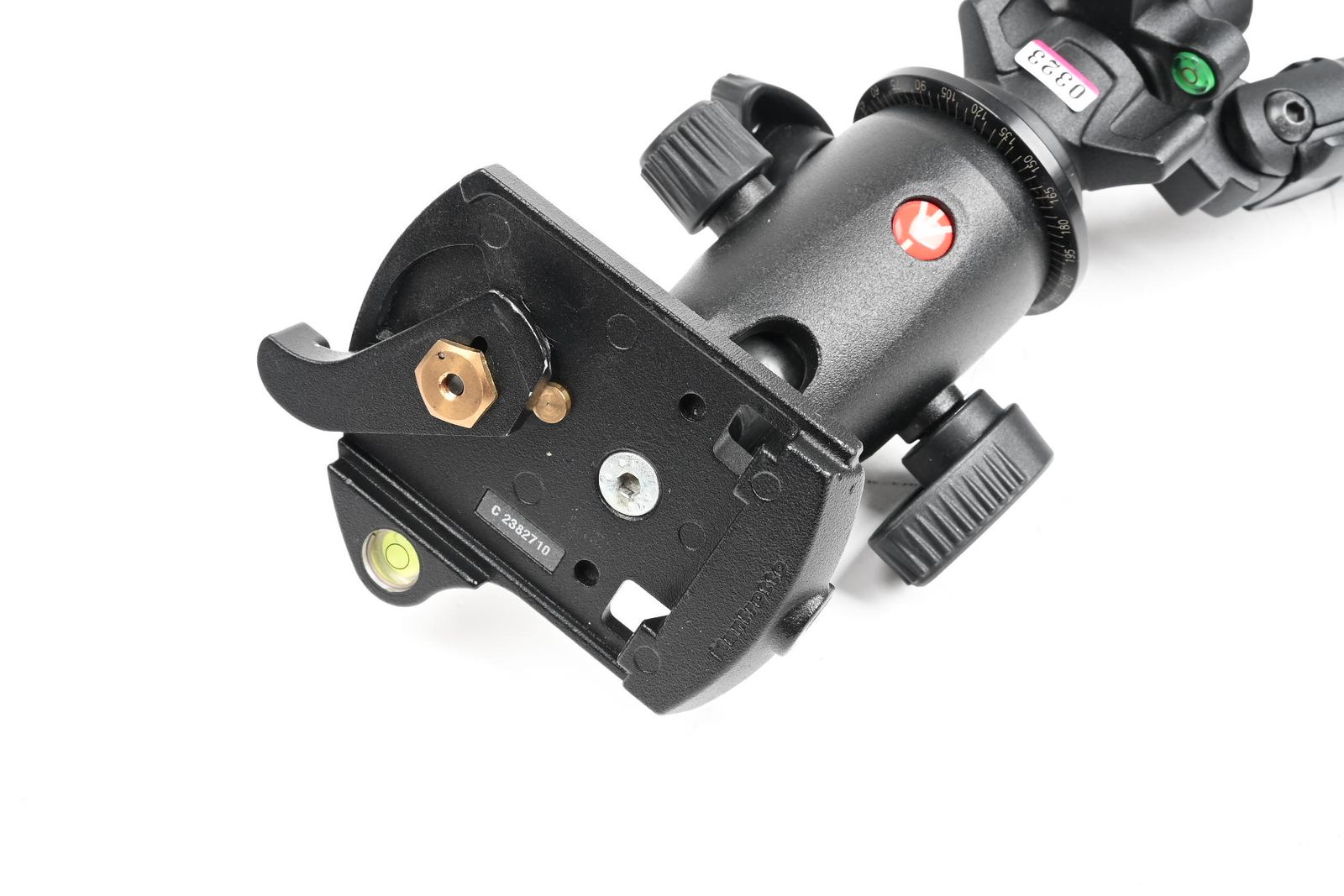 thumbnail-4 for Induro Alloy 8M AT014 Tripod Legs 472-014 w/ Manfrotto 498RC4 Ball Head
