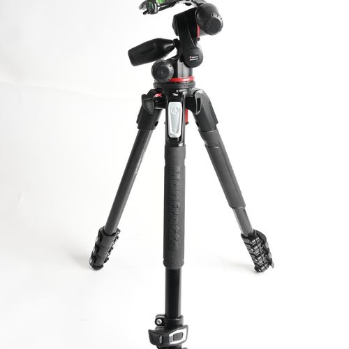 thumbnail-2 for Manfrotto MT190XPRO4 Aluminum Tripod Legs w/ MHXPRO-3W XPRO 3-Way Head