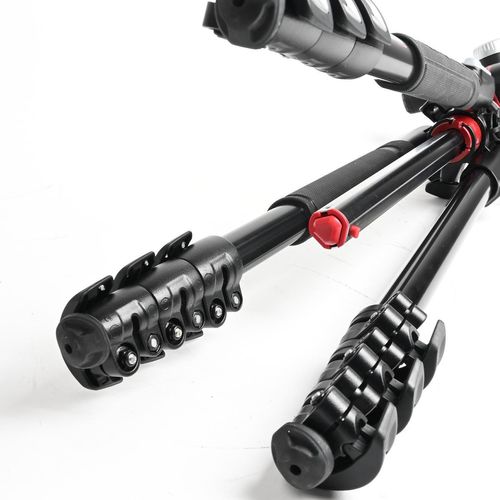 thumbnail-5 for Manfrotto MT190XPRO4 Aluminum Tripod Legs w/ MHXPRO-3W XPRO 3-Way Head