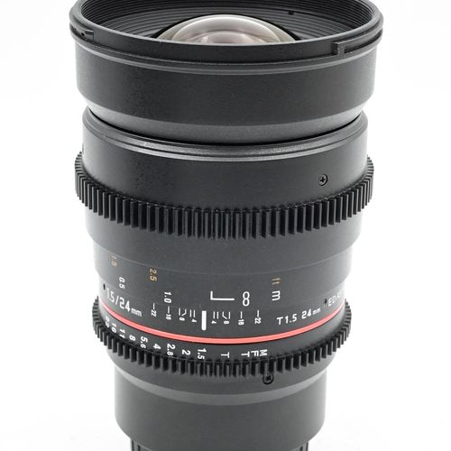 thumbnail-1 for Rokinon 24mm T1.5 Cine ED AS IF UMC Lens Olympus Panasonic MFT