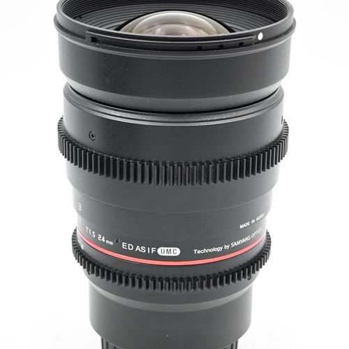 thumbnail-2 for Rokinon 24mm T1.5 Cine ED AS IF UMC Lens Olympus Panasonic MFT