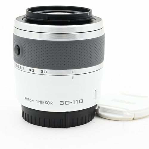 thumbnail-0 for Nikon 1 Nikkor 30-110mm f3.8-5.6 VR ED IF Lens White