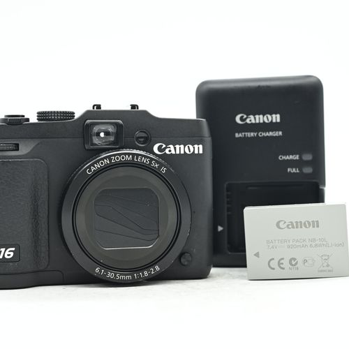 thumbnail-0 for Canon PowerShot G16 Digital Camera 12.1MP 1080P/60p HD Video