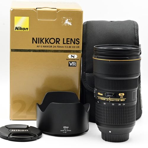 thumbnail-0 for Nikon Nikkor AF-S 24-70mm f2.8 E ED VR Lens
