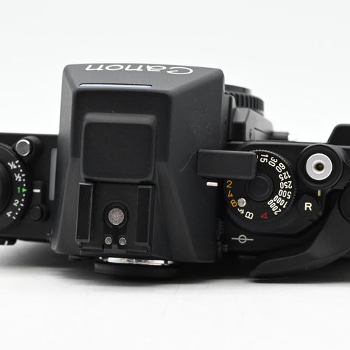 thumbnail-4 for Canon F-1N SLR Film Camera Body w/AE Prism Finder F1N