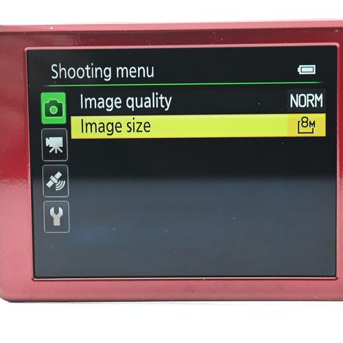thumbnail-5 for Nikon Coolpix P520 18.1MP Digital Camera w/42x Zoom Red