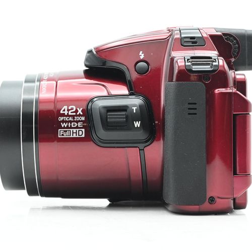 thumbnail-6 for Nikon Coolpix P520 18.1MP Digital Camera w/42x Zoom Red