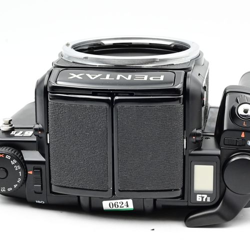 thumbnail-4 for Pentax 67 II Medium Format SLR Film Camera Body w/ Waist Level Finder