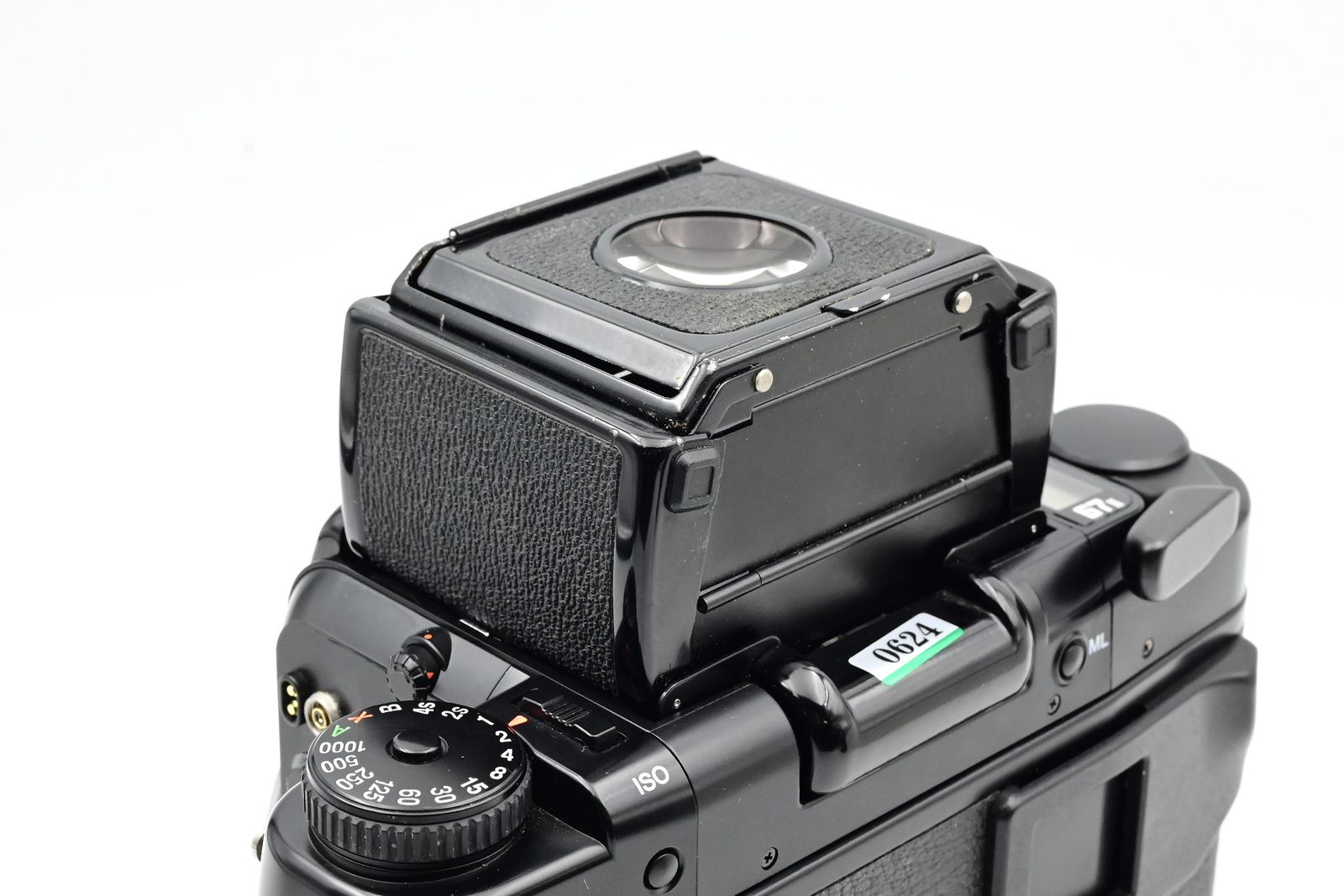 thumbnail-6 for Pentax 67 II Medium Format SLR Film Camera Body w/ Waist Level Finder