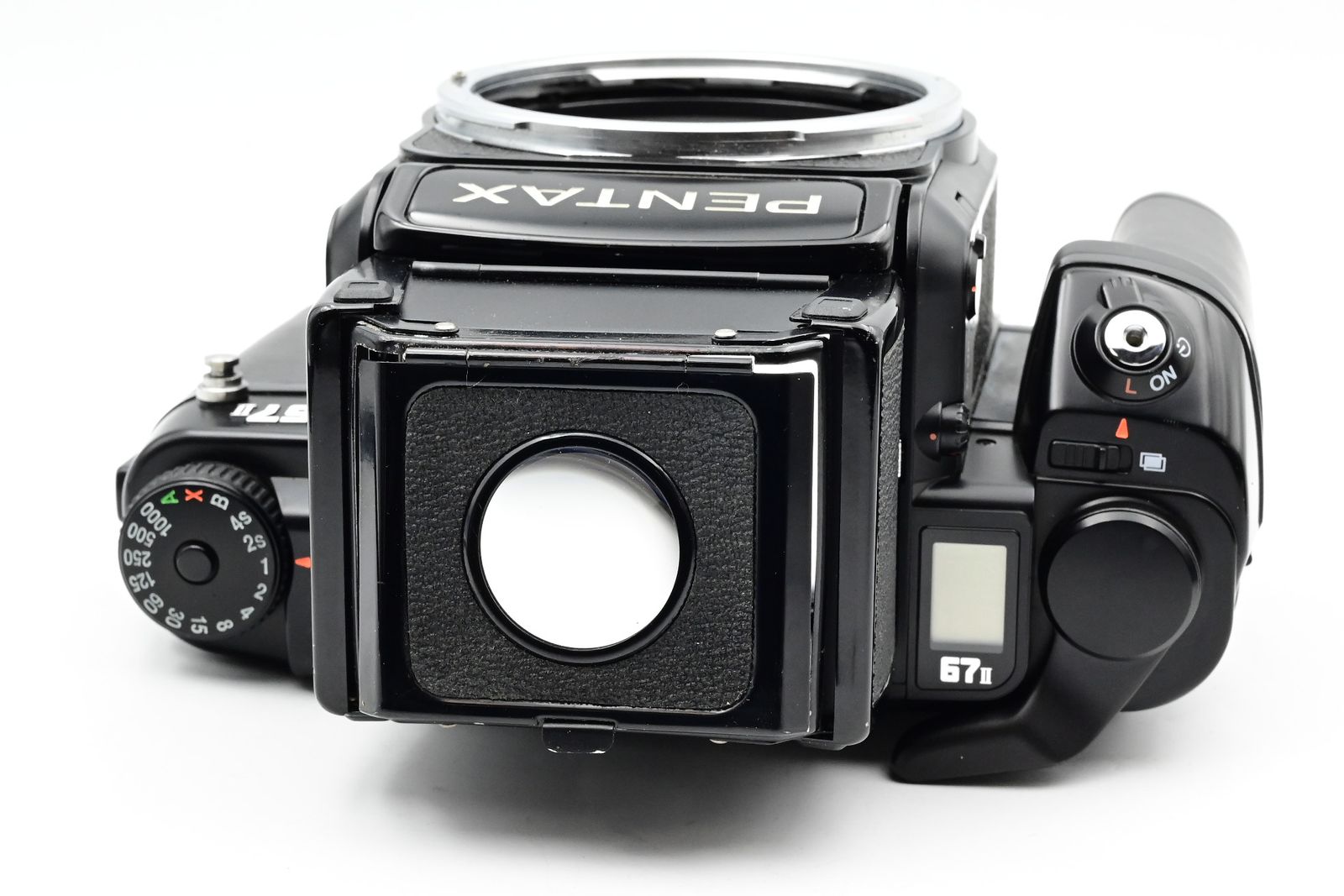 thumbnail-7 for Pentax 67 II Medium Format SLR Film Camera Body w/ Waist Level Finder