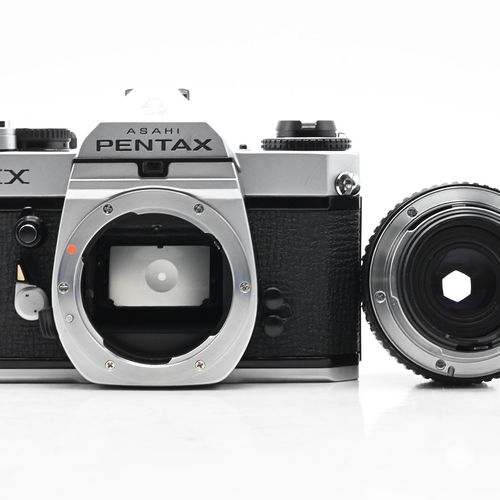 thumbnail-2 for Pentax KX SLR Film Camera Kit w/ 50mm f2 Lens