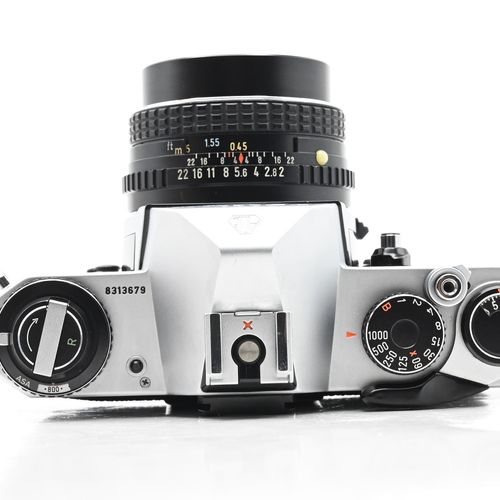 thumbnail-6 for Pentax KX SLR Film Camera Kit w/ 50mm f2 Lens