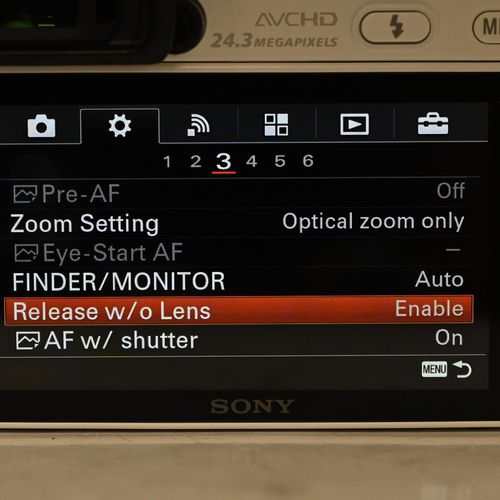 thumbnail-5 for Sony Alpha A6000 24.3MP Mirrorless Digital Camera Body White