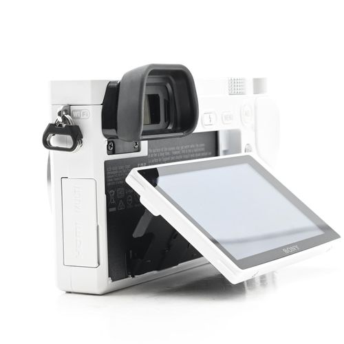 thumbnail-6 for Sony Alpha A6000 24.3MP Mirrorless Digital Camera Body White