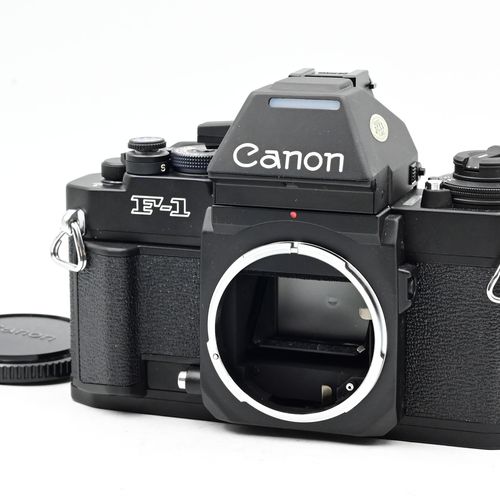 thumbnail-0 for Canon F-1N SLR Film Camera Body w/AE Prism Finder F1N + Data Back FN