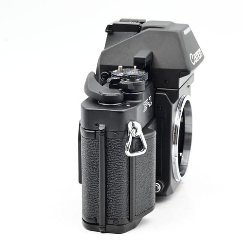 thumbnail-3 for Canon F-1N SLR Film Camera Body w/AE Prism Finder F1N + Data Back FN