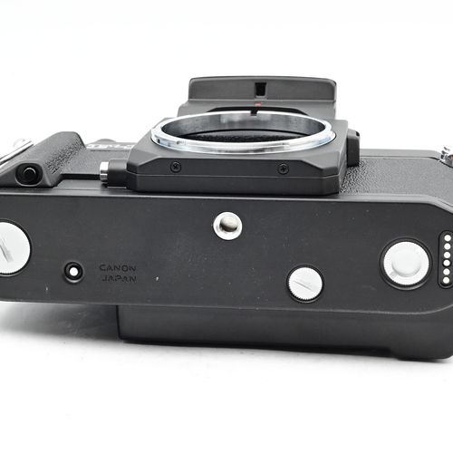 thumbnail-5 for Canon F-1N SLR Film Camera Body w/AE Prism Finder F1N + Data Back FN