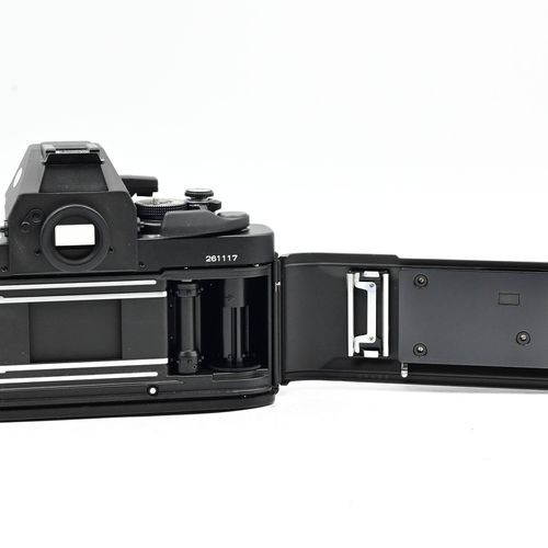 thumbnail-6 for Canon F-1N SLR Film Camera Body w/AE Prism Finder F1N + Data Back FN