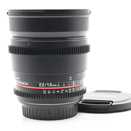 thumbnail-0 for Rokinon 16mm T2.2 ED AS UMC CS Cine Lens for Canon EF