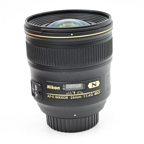 thumbnail-1 for Nikon Nikkor AF-S 24mm f1.4 G ED RF Asph Lens AFS