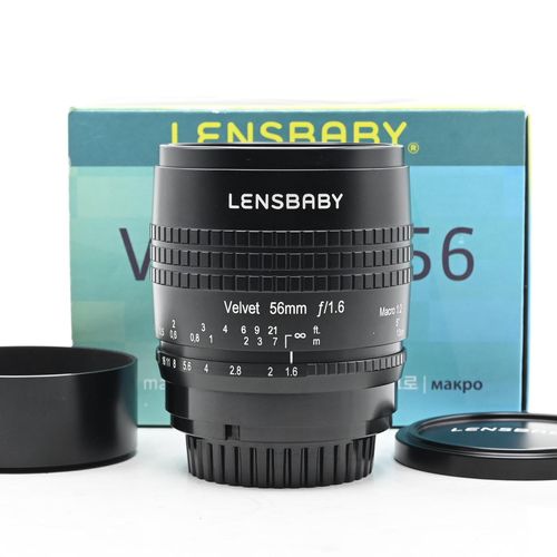 thumbnail-0 for Lensbaby Velvet 56mm f1.6 Lens for Sony E