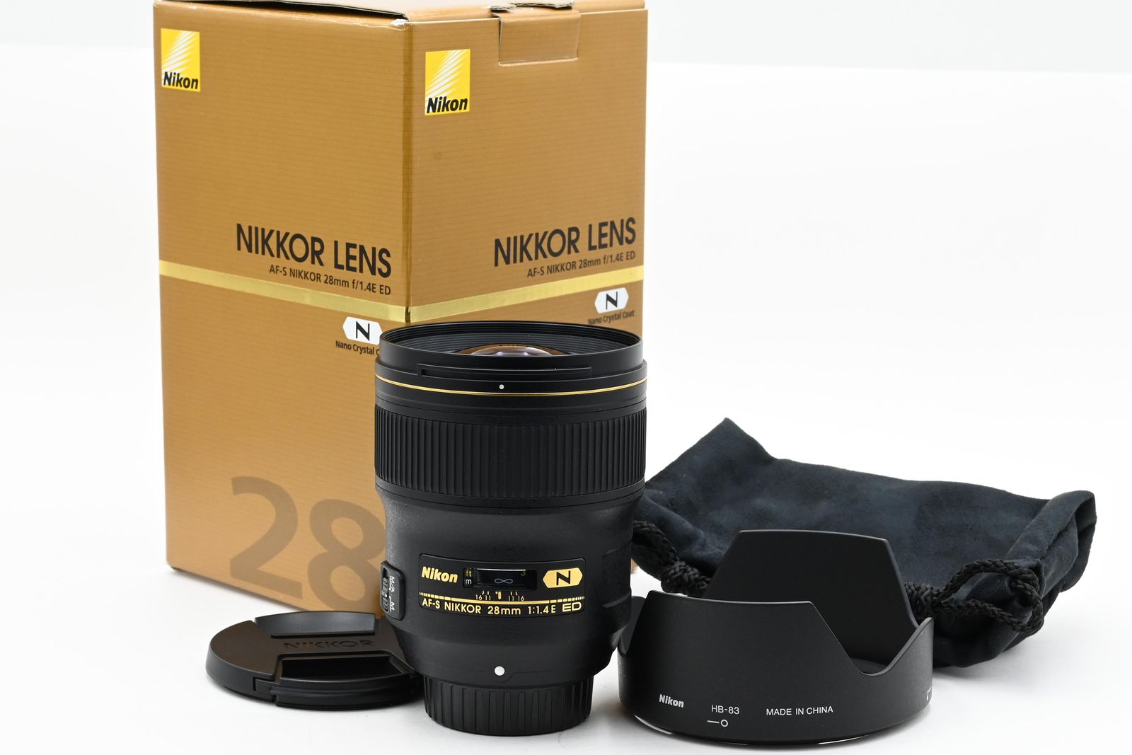 Nikon Nikkor AF-S 28mm f1.4 E ED Lens