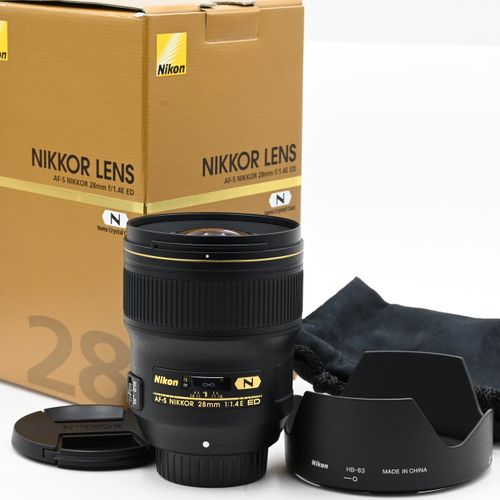 thumbnail-0 for Nikon Nikkor AF-S 28mm f1.4 E ED Lens