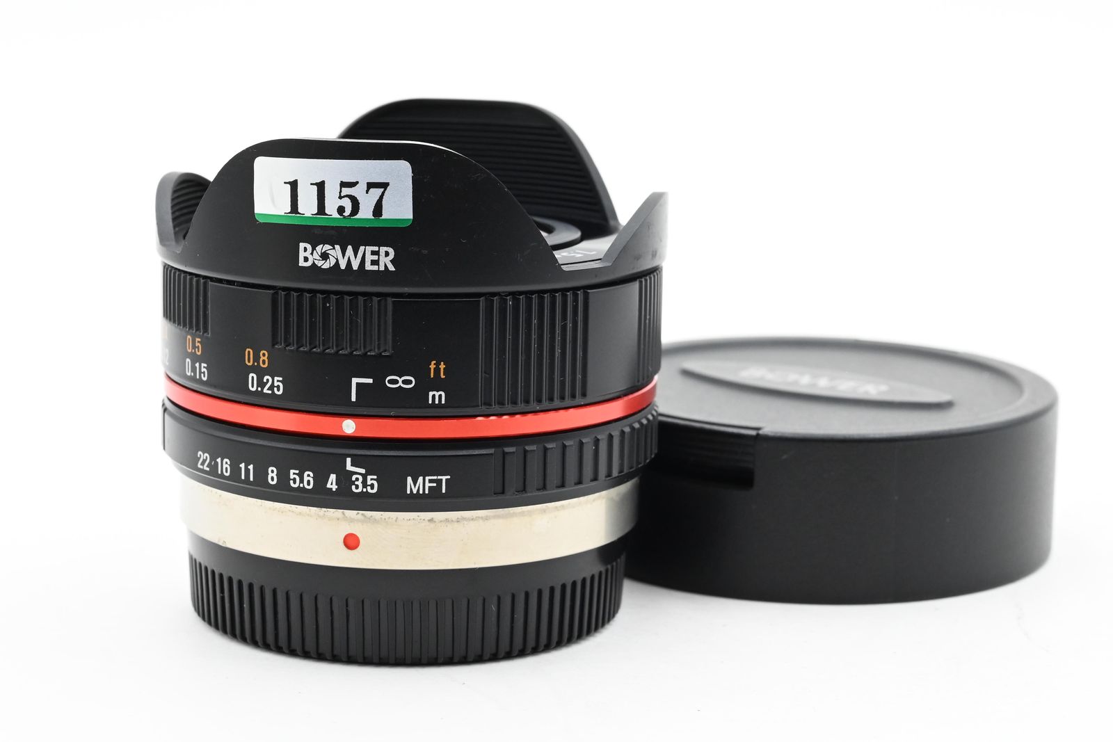 Bower 7.5mm f3.5 UMC Ultra Wide-Angle Fisheye Lens MFT Micro 4/3