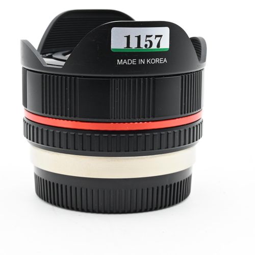 thumbnail-1 for Bower 7.5mm f3.5 UMC Ultra Wide-Angle Fisheye Lens MFT Micro 4/3