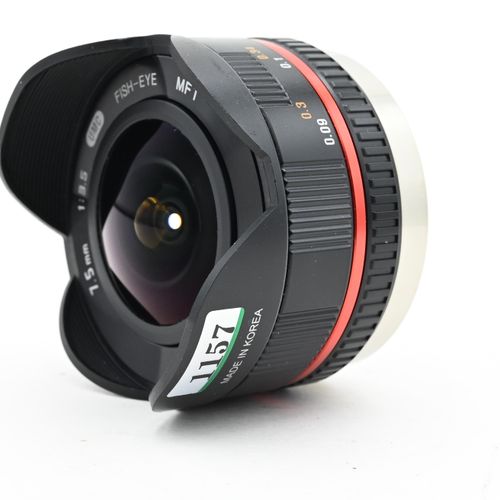 thumbnail-4 for Bower 7.5mm f3.5 UMC Ultra Wide-Angle Fisheye Lens MFT Micro 4/3