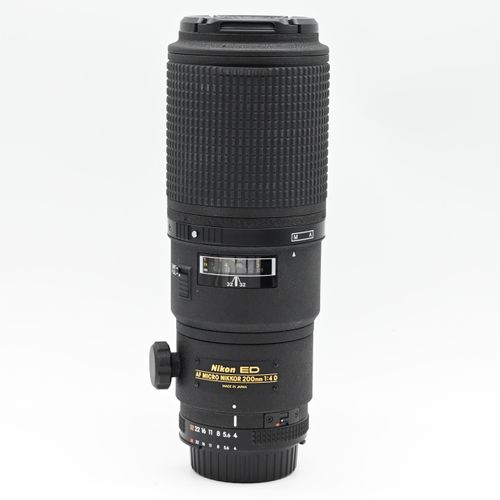 thumbnail-1 for Nikon Nikkor AF 200mm f4 D ED Micro Lens