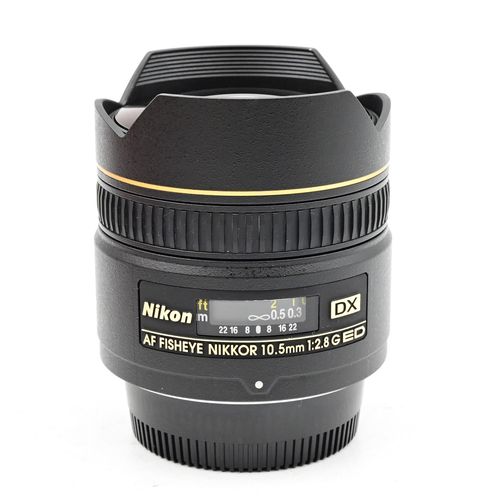 thumbnail-1 for Nikon Nikkor AF 10.5mm f2.8 G ED DX Fisheye Lens