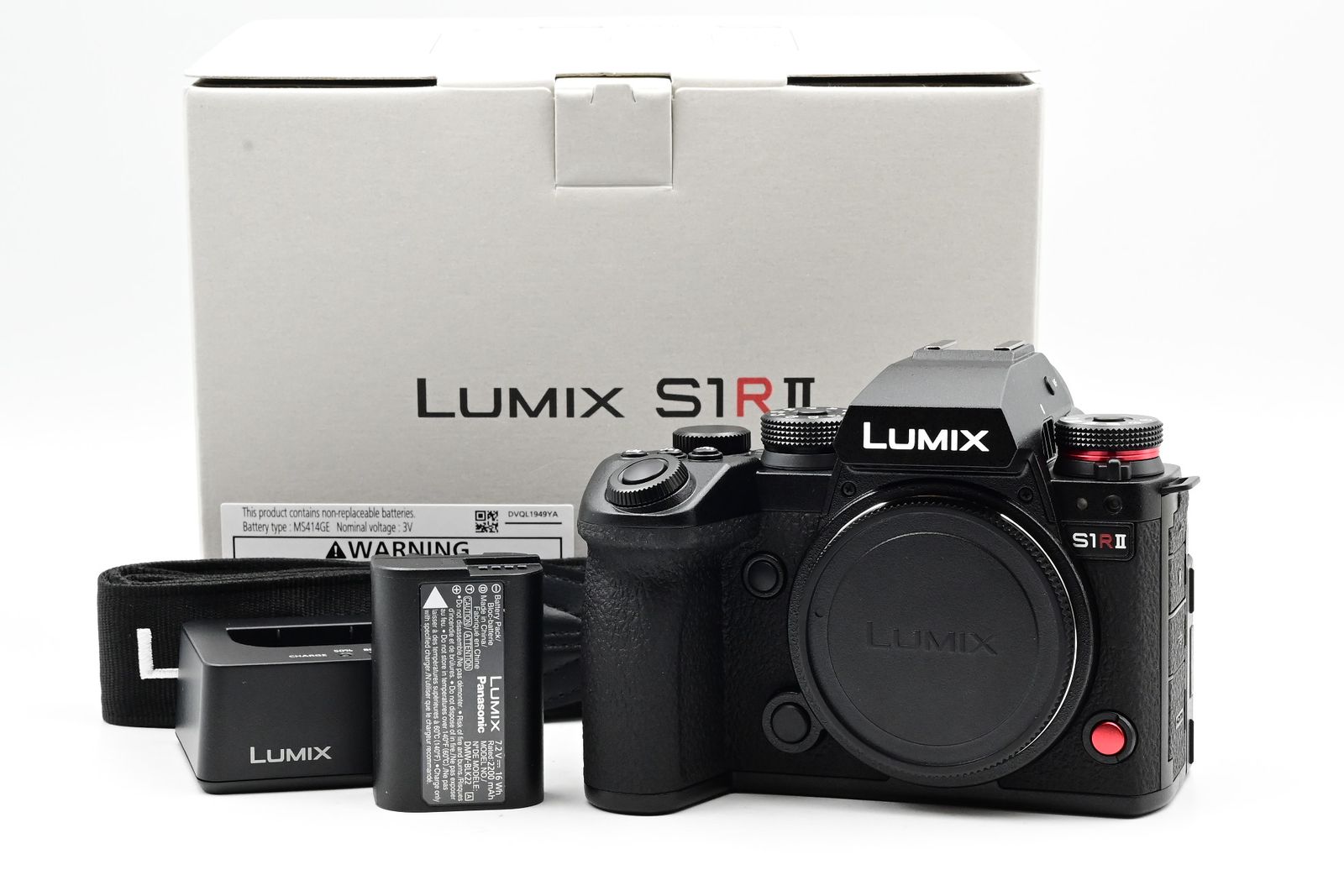 Panasonic Lumix DC-S1R II 44.3MP Digital Camera L-Mount Body