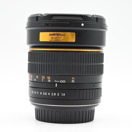 thumbnail-1 for Walimex Pro 85mm f1.4 ASPH IF Lens for Canon EF