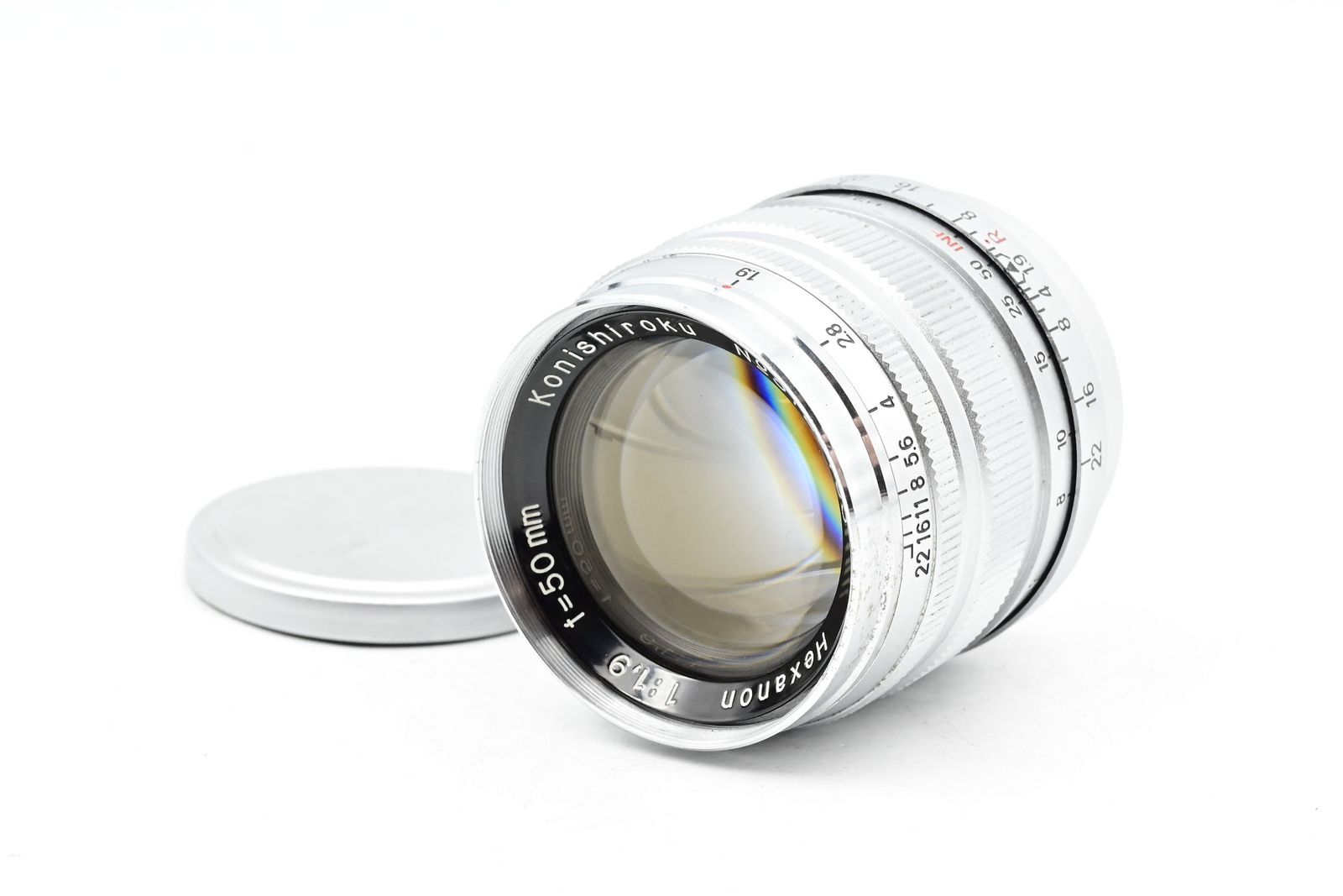 Konica Konishiroku 50mm F/1.9 Hexanon Lens M39 Screw Mount