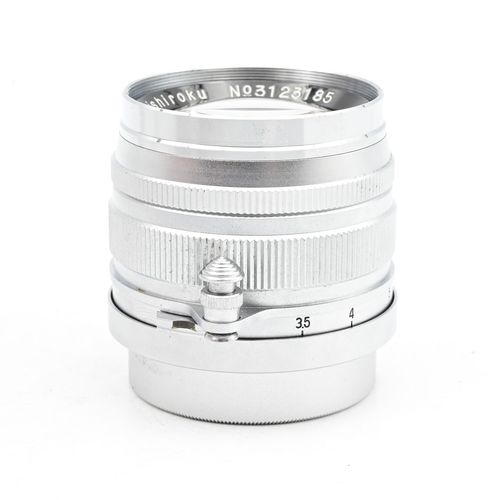 thumbnail-2 for Konica Konishiroku 50mm F/1.9 Hexanon Lens M39 Screw Mount