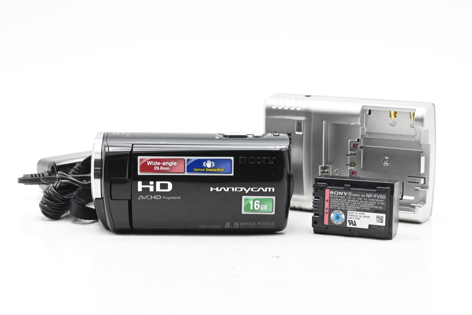 Sony Handycam HDR-CX260V 16GB 8.9MP Camcorder Video Camera