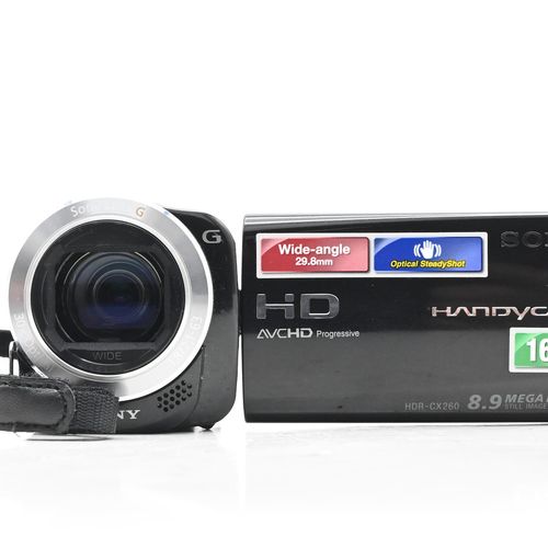 thumbnail-3 for Sony Handycam HDR-CX260V 16GB 8.9MP Camcorder Video Camera